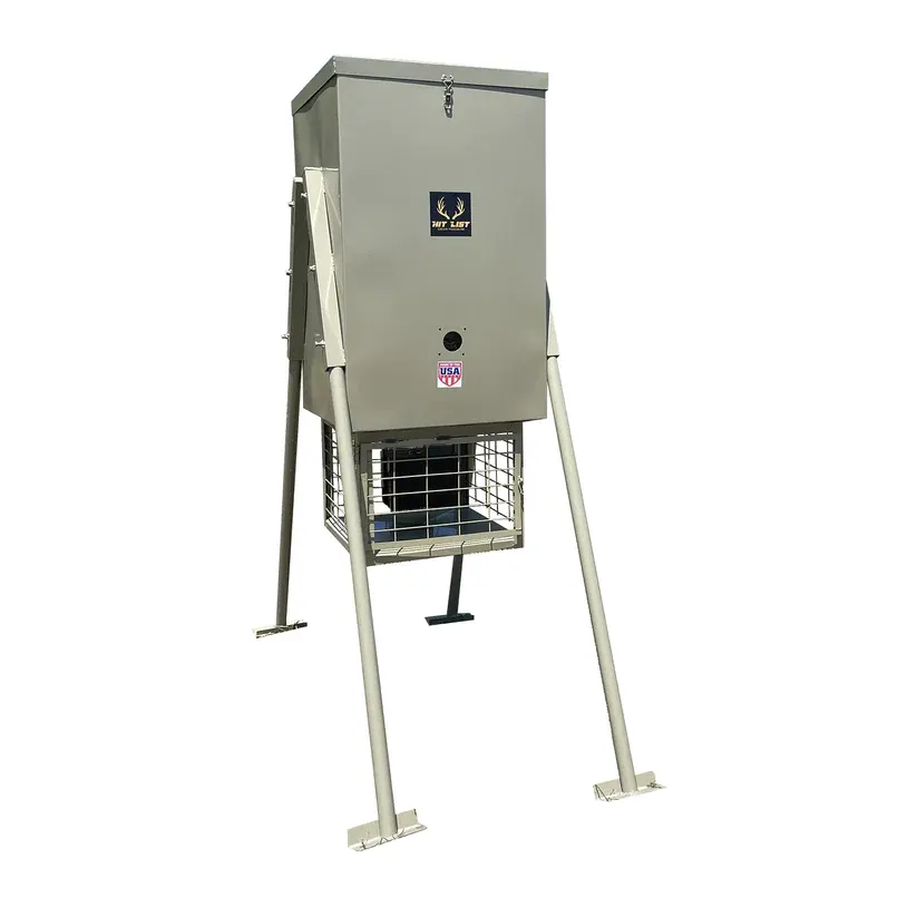 Stand & Fill Broadcast Fish Feeder 650lb